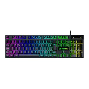 teclado gamer t hard fearless 100 rainbow preto