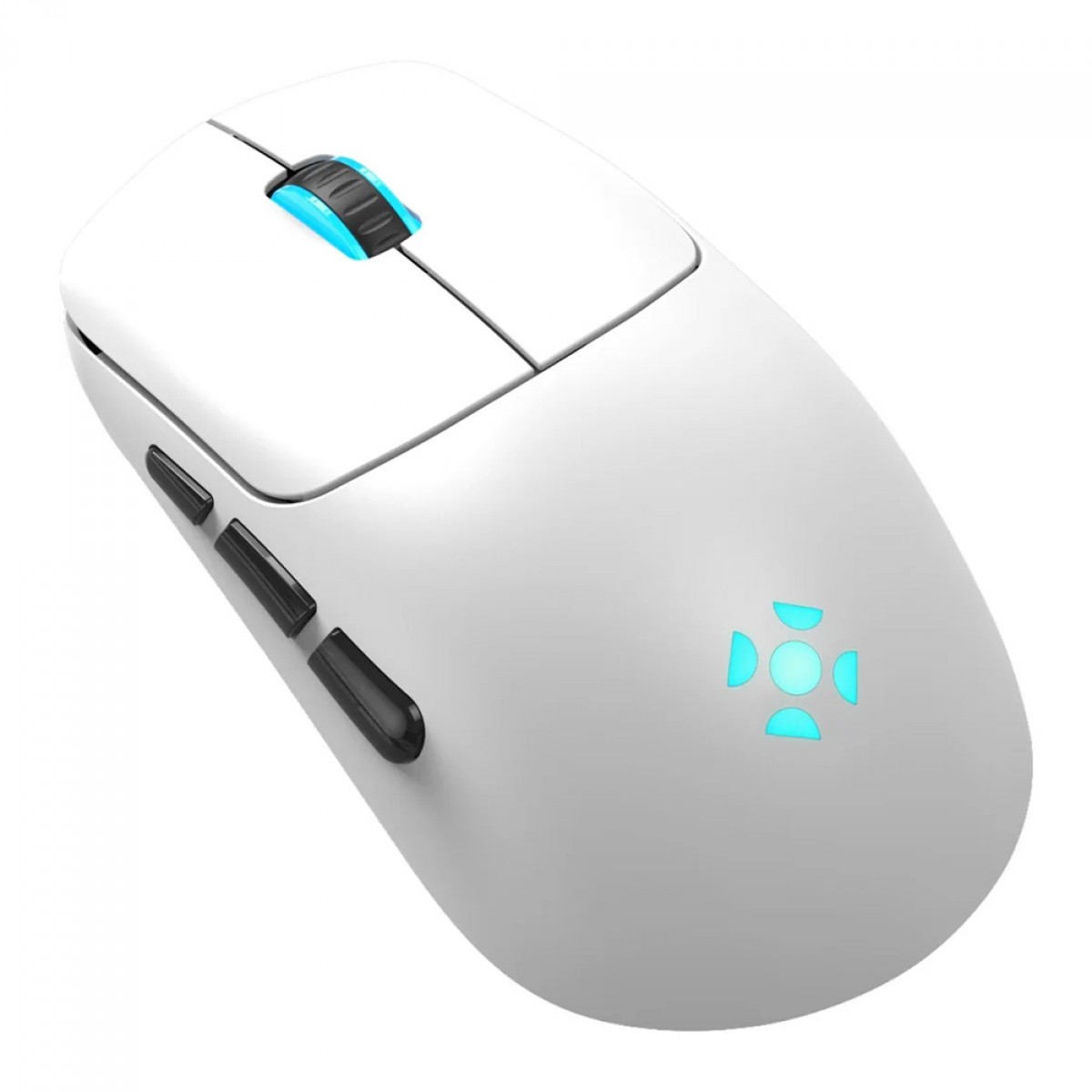 mouse gamer fortrek rogue, rgb, wireless/bluetooth/usb, 16000 dpi, 6 botões, branco mouse gamer fortrek rogue, rgb, wireless/bluetooth/usb, 16000 dpi, 6 botões, branco