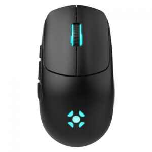 mouse gamer fortrek rogue, rgb, wireless/bluetooth/usb, 16000 dpi, 6 botões, preto