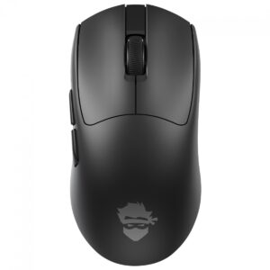 mouse gamer ninja zetsu, wireless/bluetooth, 12000 dpi, 6 botões, sensor pixart 3311, preto, gn ms ztn3311bt