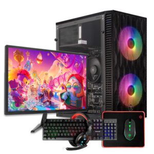 pc completo pichau draconis athlon 3000g + monitor