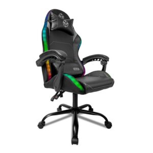 cadeira gamer tgt heron rgb espuma moldada preto