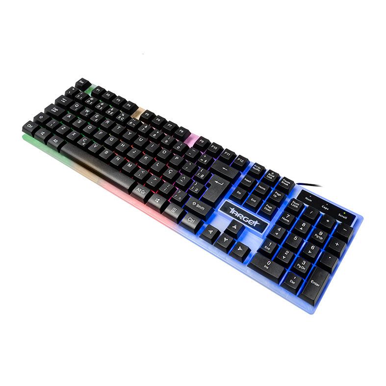 teclado gamer t hard m60 a1 rainbow branco teclado gamer t hard m60 a1 rainbow branco