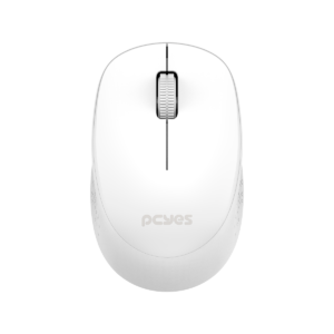 mouse sem fio pcyes mover white 1600dpi silent click