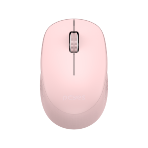 mouse sem fio pcyes mover pink 1600dpi silent click