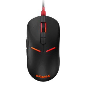 mouse gamer pcyes argus 12400 dpi rgb 8 botões pmgabv