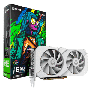 placa de video nvidia geforce rtx 3050 6gb gddr6 96bit branco projeto edge