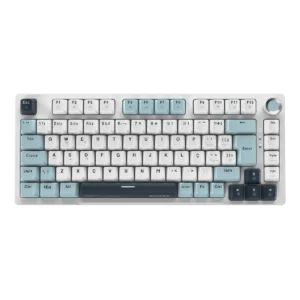 teclado mecânico 75% rgb switch blue summit edition