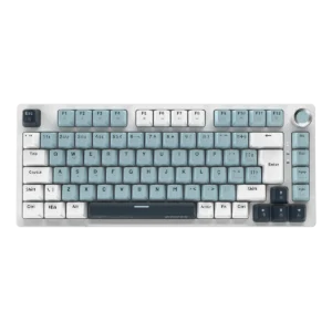 teclado mecânico 75% rgb switch red summit edition