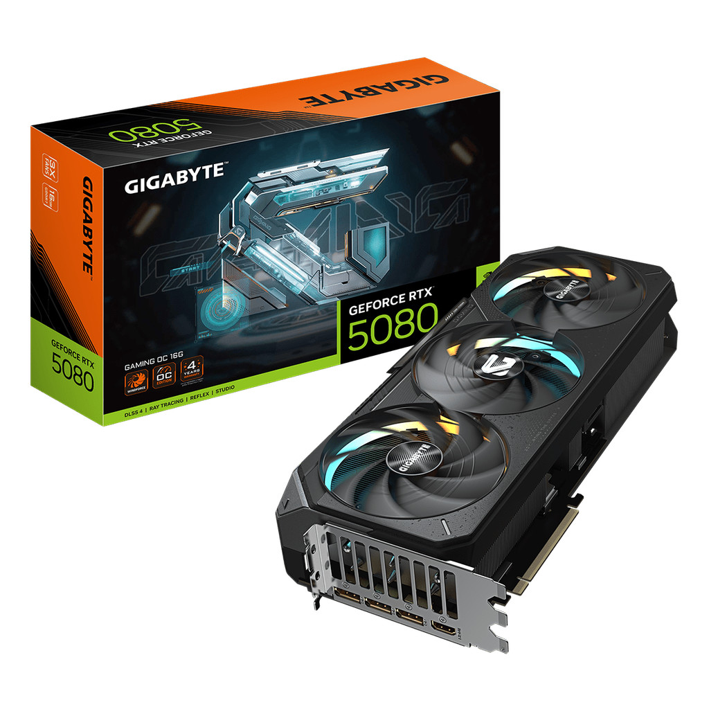 placa de video geforce rtx5080 gaming oc 16g 256bits gddr7 gv n5080gaming placa de video geforce rtx5080 gaming oc 16g 256bits gddr7 gv n5080gaming