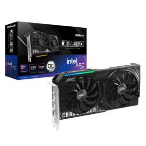 placa de video asrock intel arc b570 challenger 10g oc 160 bits