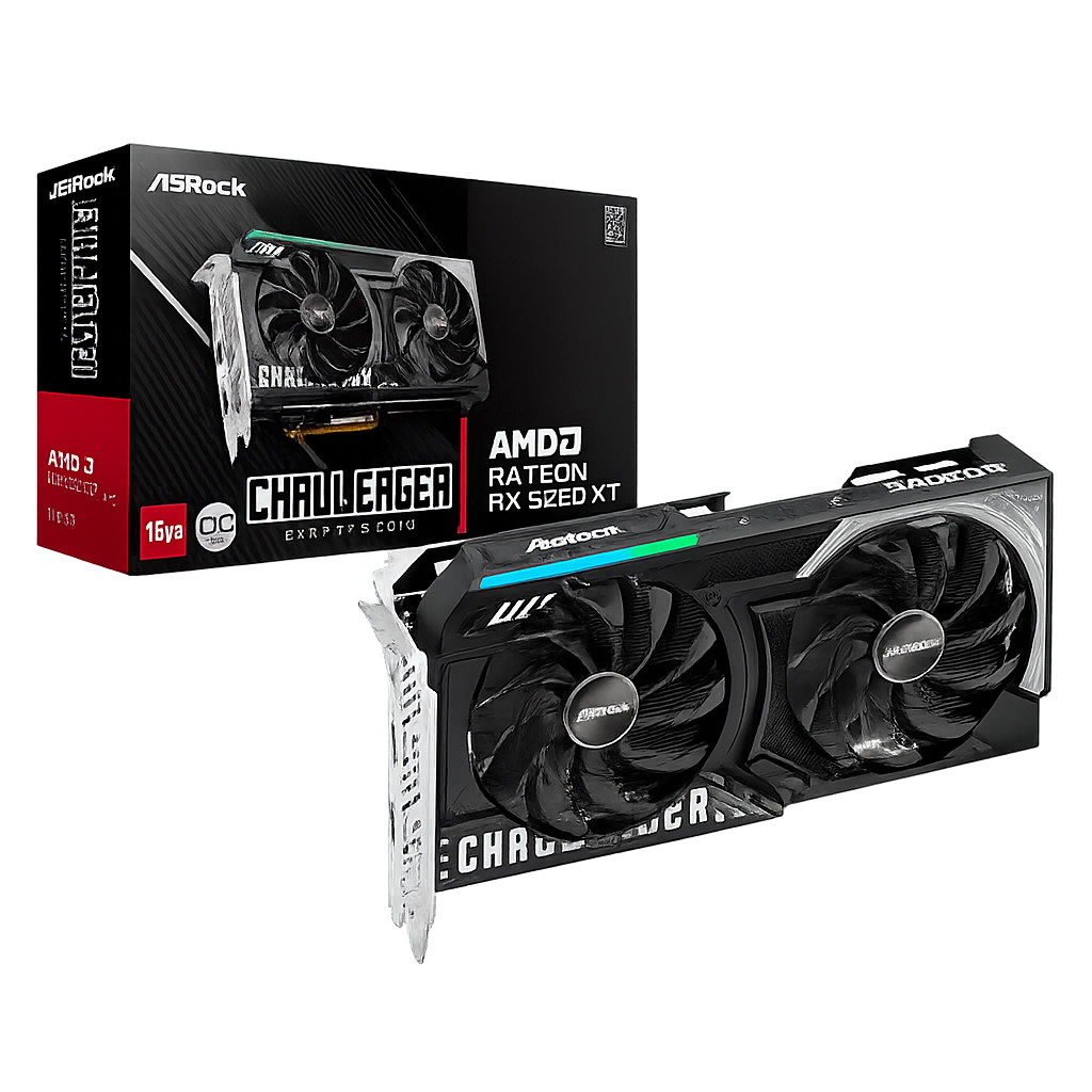 placa de video asrock amd radeon rx 9060 xt challenger oc, 16gb, gddr6, 128 bit placa de video asrock amd radeon rx 9060 xt challenger oc, 16gb, gddr6, 128 bit