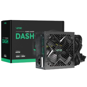 fonte gamer vinik dash 600w preto