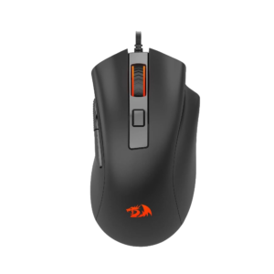 mouse gamer redragon devourer 26000 dpi 7 botões pixar pmw3395 preto