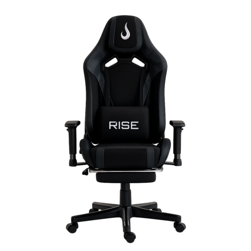 cadeira gamer rise mode x01 até 130kg preto rm cg x01 bk