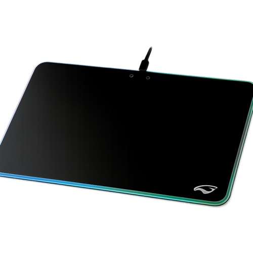 mouse pad gamer c3tech mp g2000bk speed rgb 350x260x5mm preto