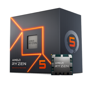processador amd ryzen 5 7600 am5 3.8ghz (5.1ghz turbo) 6 cores 12 threads 32mb cache wraith stealth 100 100001015box