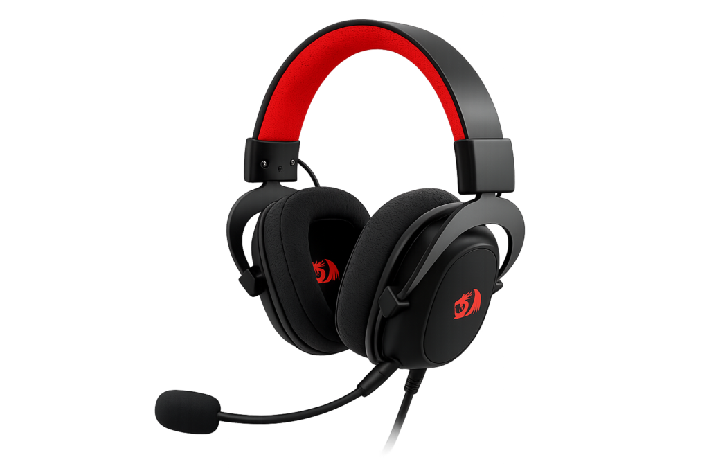 Headset Gamer Redragon Zeus Lite H510-LT P3 c/Mic 53mm Preto