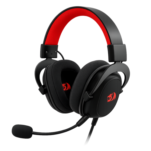 headset gamer redragon zeus lite h510 lt p3 c/mic 53mm preto