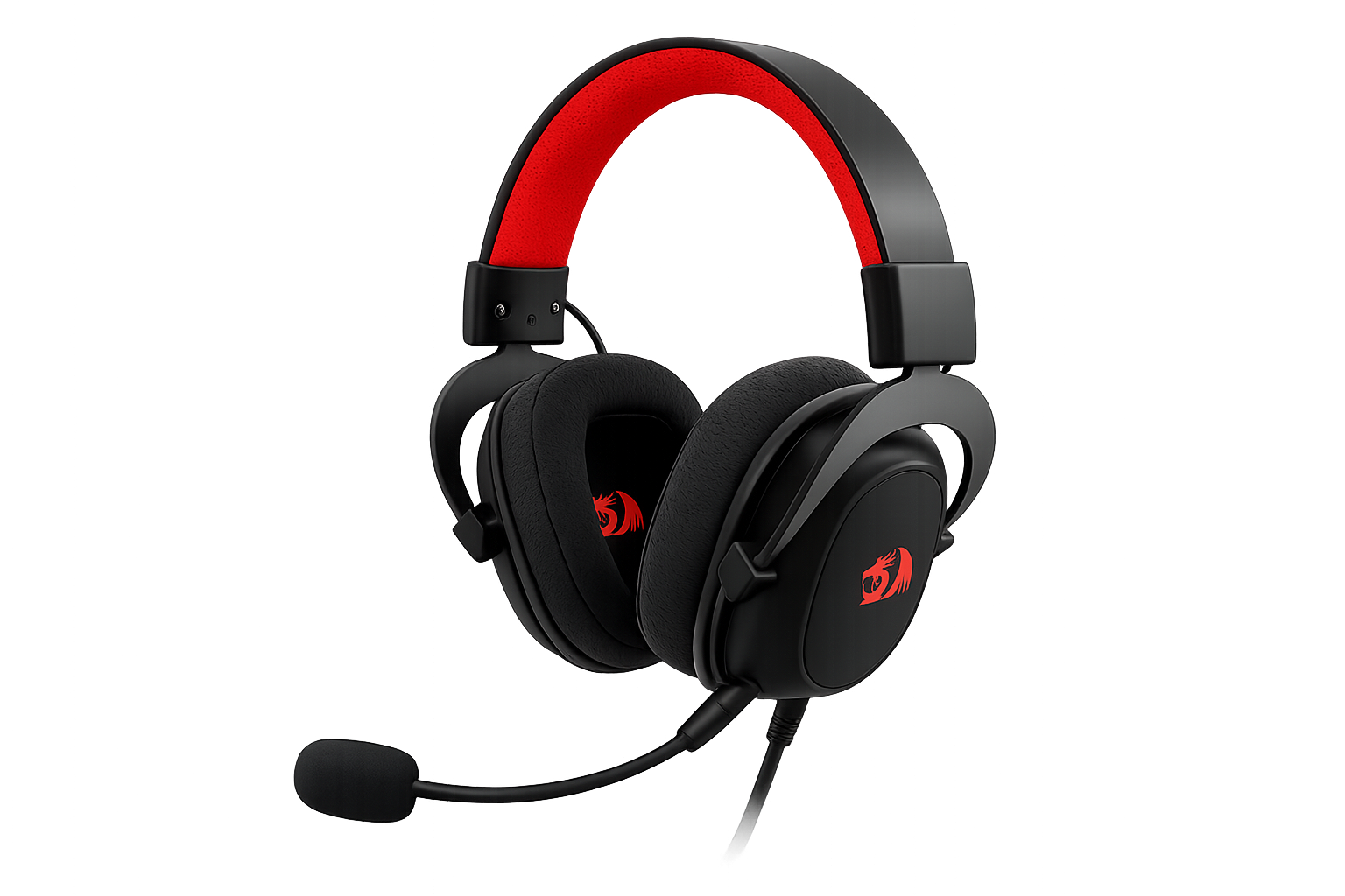 Headset Gamer Redragon Zeus Lite H510-LT P3 c/Mic 53mm Preto