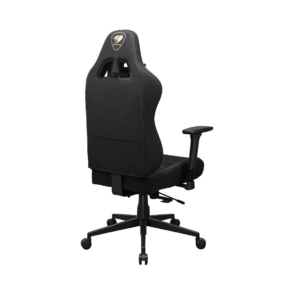 Cadeira Gamer Cougar Prime Gold Preto e Dourada até 120Kg - CGR-PRM-GLB