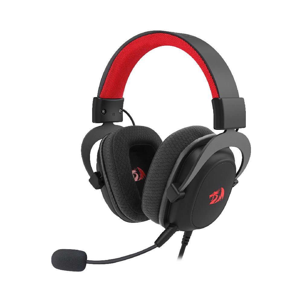Headset Gamer Redragon Zeus Lite H510-LT P3 c/Mic 53mm Preto