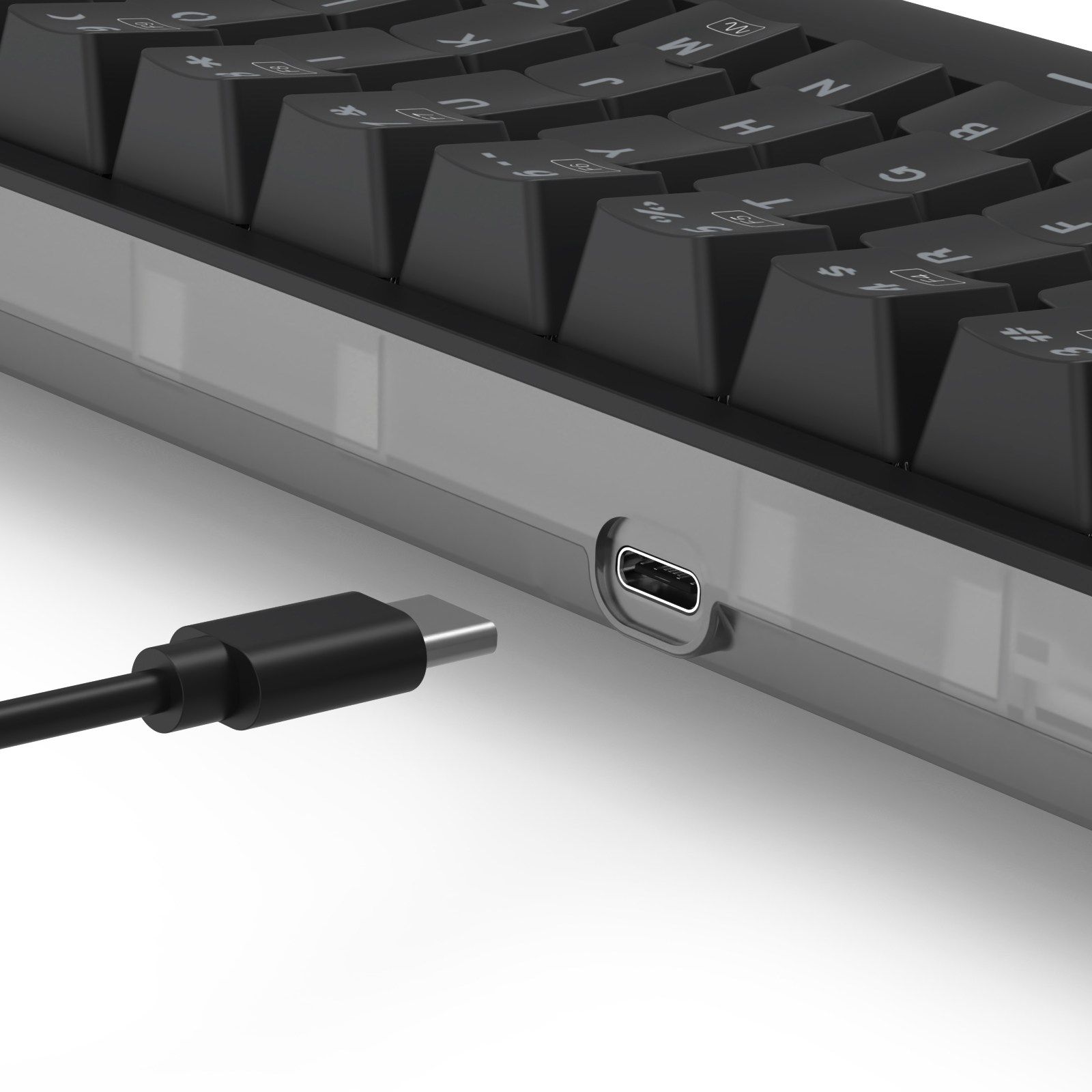 Teclado Mecânico Redragon Akali Switch Brown RGB C/Fio Preto