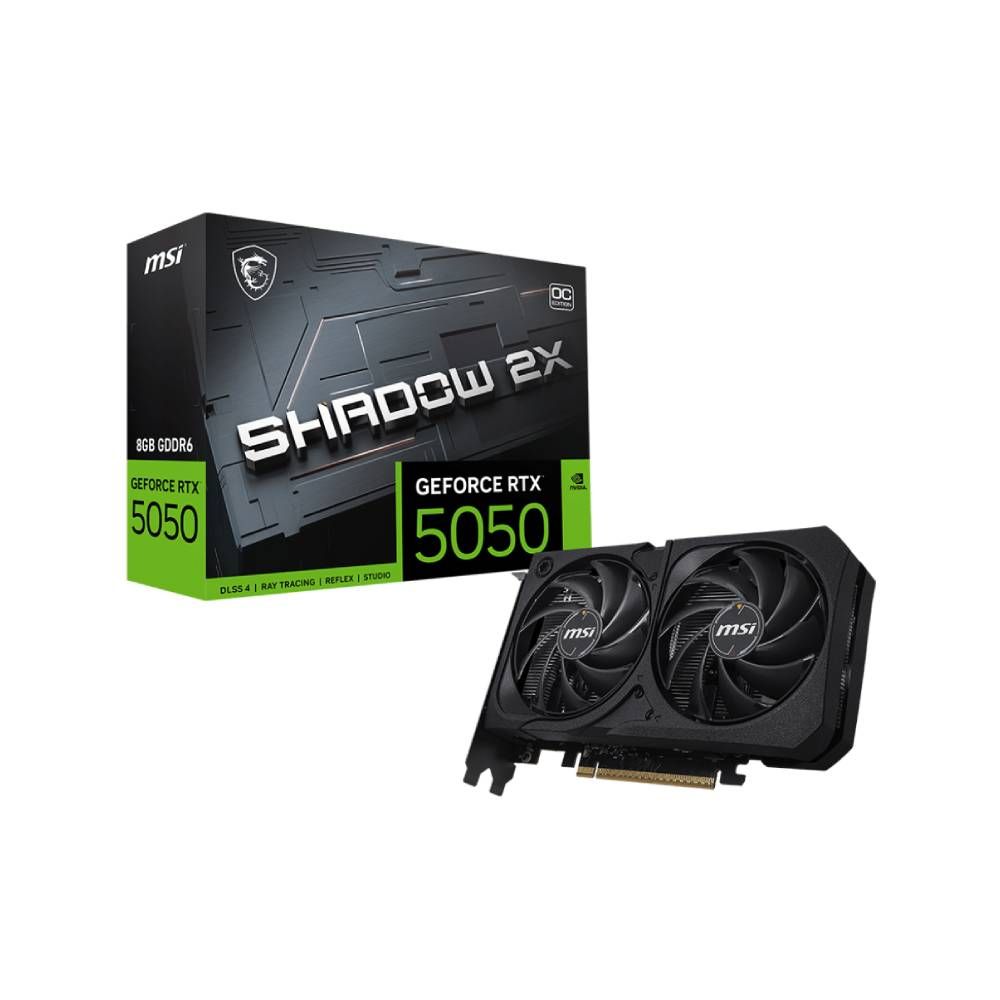 placa de vídeo msi nvidia geforce rtx 5050 shadow 8gb gdrr6 128 bits 912 v538 008 placa de vídeo msi nvidia geforce rtx 5050 shadow 8gb gdrr6 128 bits 912 v538 008
