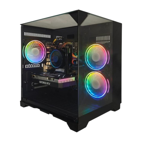 computador gamer ntc vulcano intel aq 2016 as dual channel intel core i7 14700f rtx 4060 16gb ddr4 512gb ssd c/3 fans linux