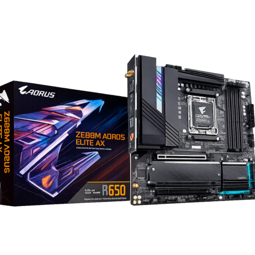 placa mãe gigabyte b650m aorus elite ax wifi am5 ddr5 matx