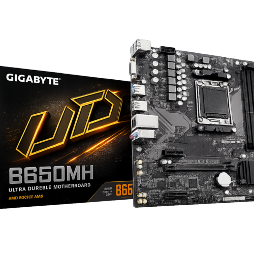 placa mãe gigabyte b650m h am5 2xddr5 chipset amd b650 atx