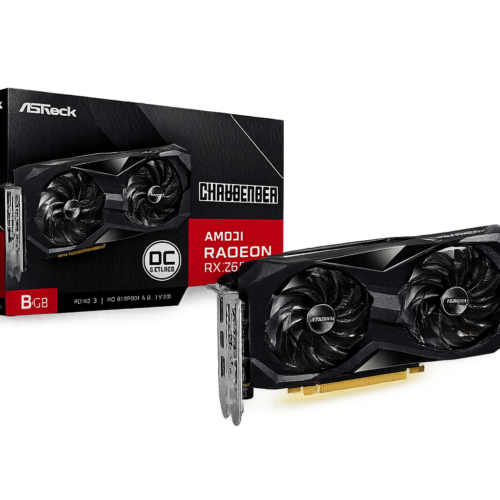 placa de vídeo asrock amd radeon rx 7600 challenger oc 8gb gddr6