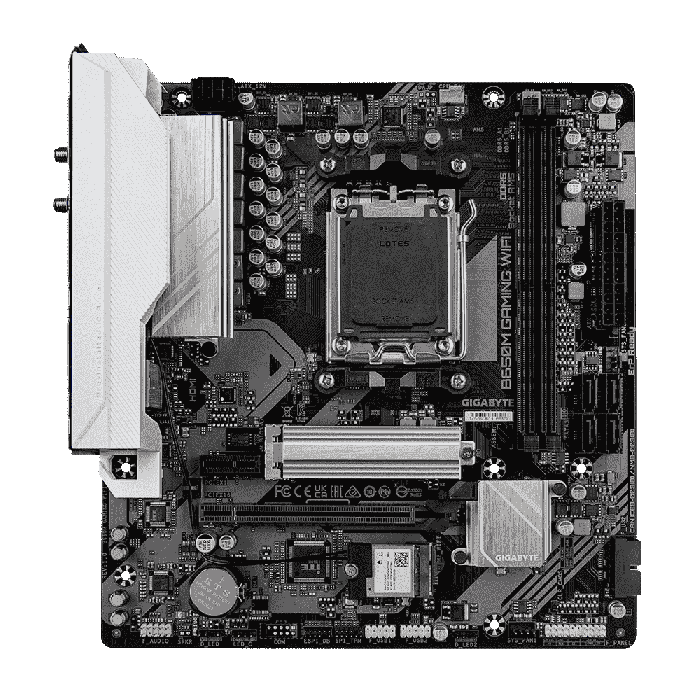 placa mãe gigabyte b650m gaming wifi amd am5 chipset b650 2xddr5 matx placa mãe gigabyte b650m gaming wifi amd am5 chipset b650 2xddr5 matx