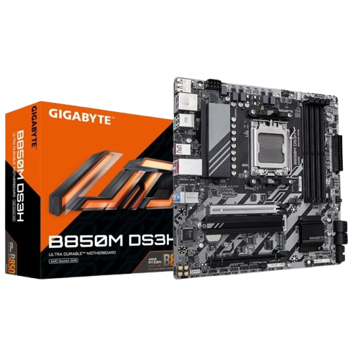 placa mãe gigabyte b850m ds3h am5 4xddr5 b850m ds3h matx