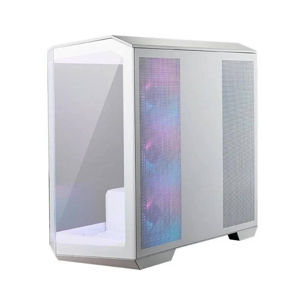 gabinete msi mag pano m100r pz mid tower vidro temperado argb usb 3.2 c/4 fans argb branco gabinete msi mag pano m100r pz mid tower vidro temperado argb usb 3.2 c/4 fans argb branco