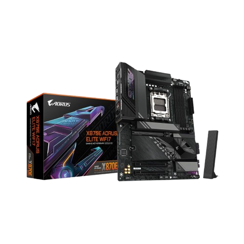 placa mãe gigabyte x870e aorus elite wifi 7 am5 4xddr5 chipset x870 eatx