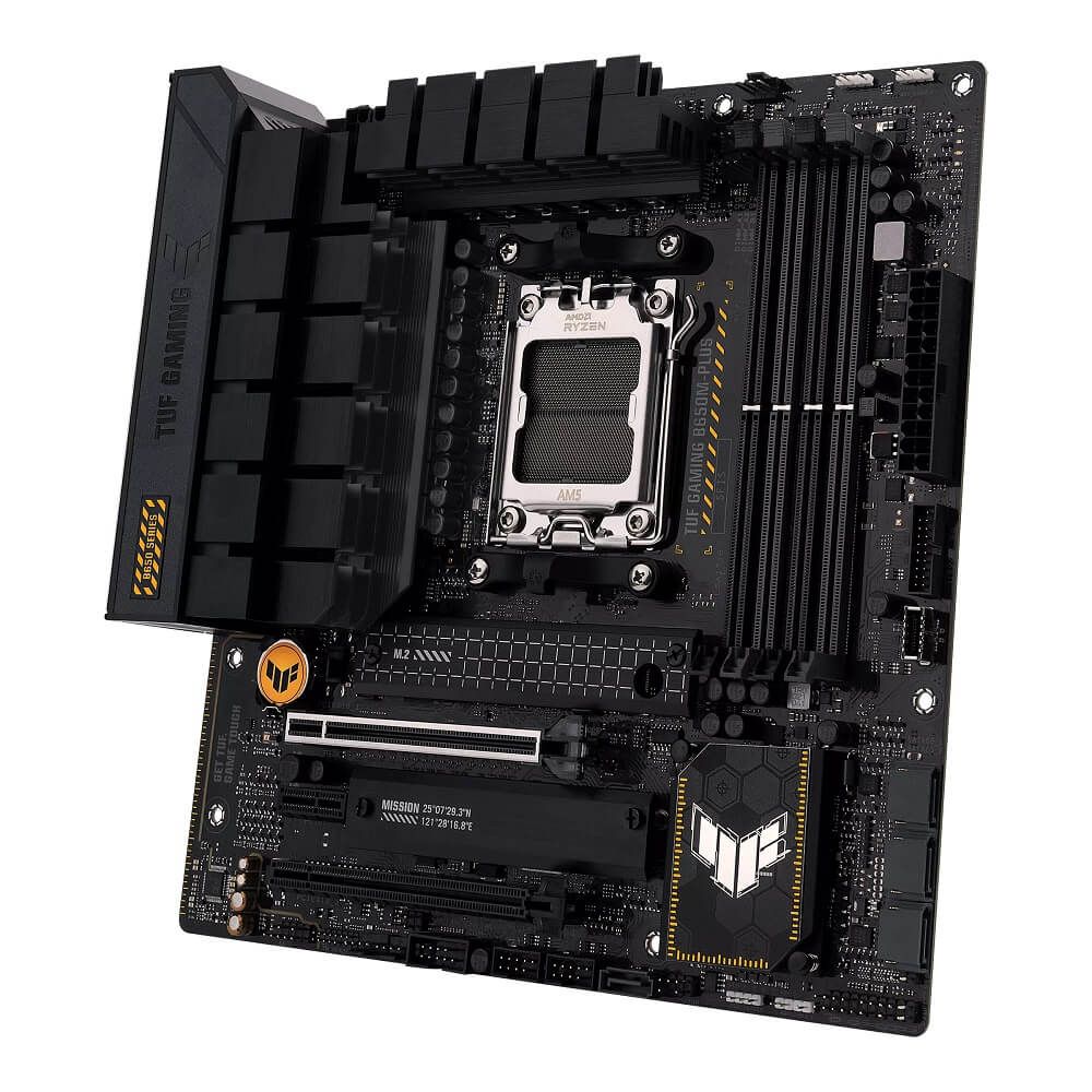 placa mãe asus tuf gaming b650m plus am5 ddr5 hdmi m.2 usb 3.2 rgb placa mãe asus tuf gaming b650m plus am5 ddr5 hdmi m.2 usb 3.2 rgb