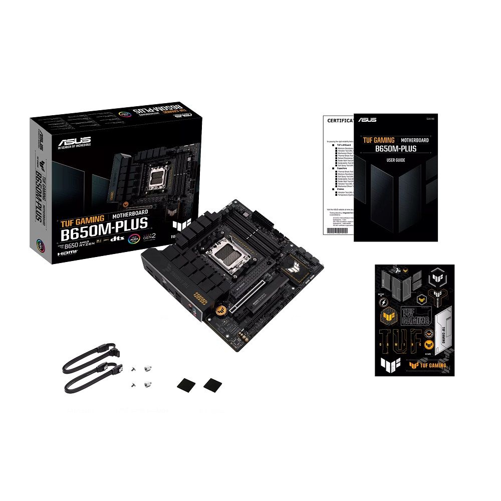 placa mãe asus tuf gaming b650m plus am5 ddr5 hdmi m.2 usb 3.2 rgb placa mãe asus tuf gaming b650m plus am5 ddr5 hdmi m.2 usb 3.2 rgb