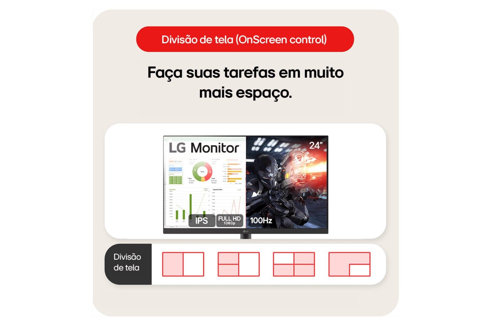monitor gamer lg 24" full hd 100hz ips 5ms hdmi monitor gamer lg 24" full hd 100hz ips 5ms hdmi